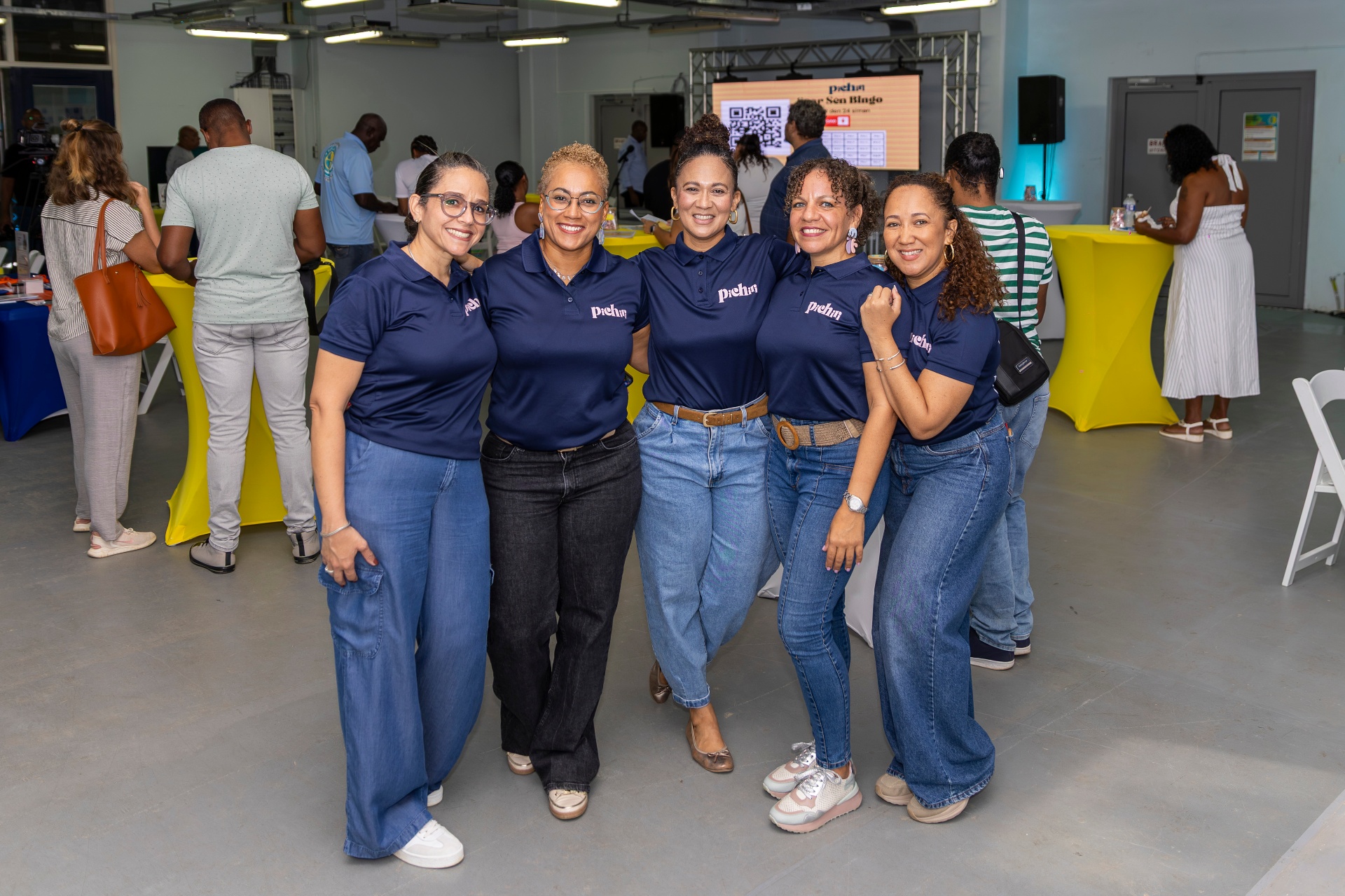 The Pichiri team together at an event